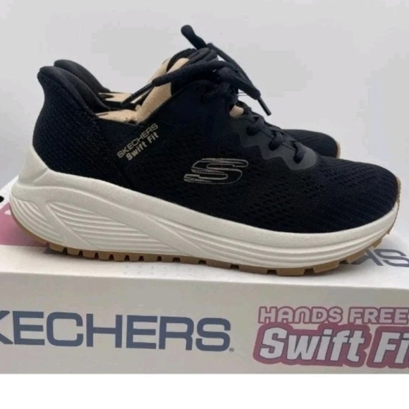 Skechers Shoes - Skechers Women's Hands Free Swift Fit Athletic Sneaker Black